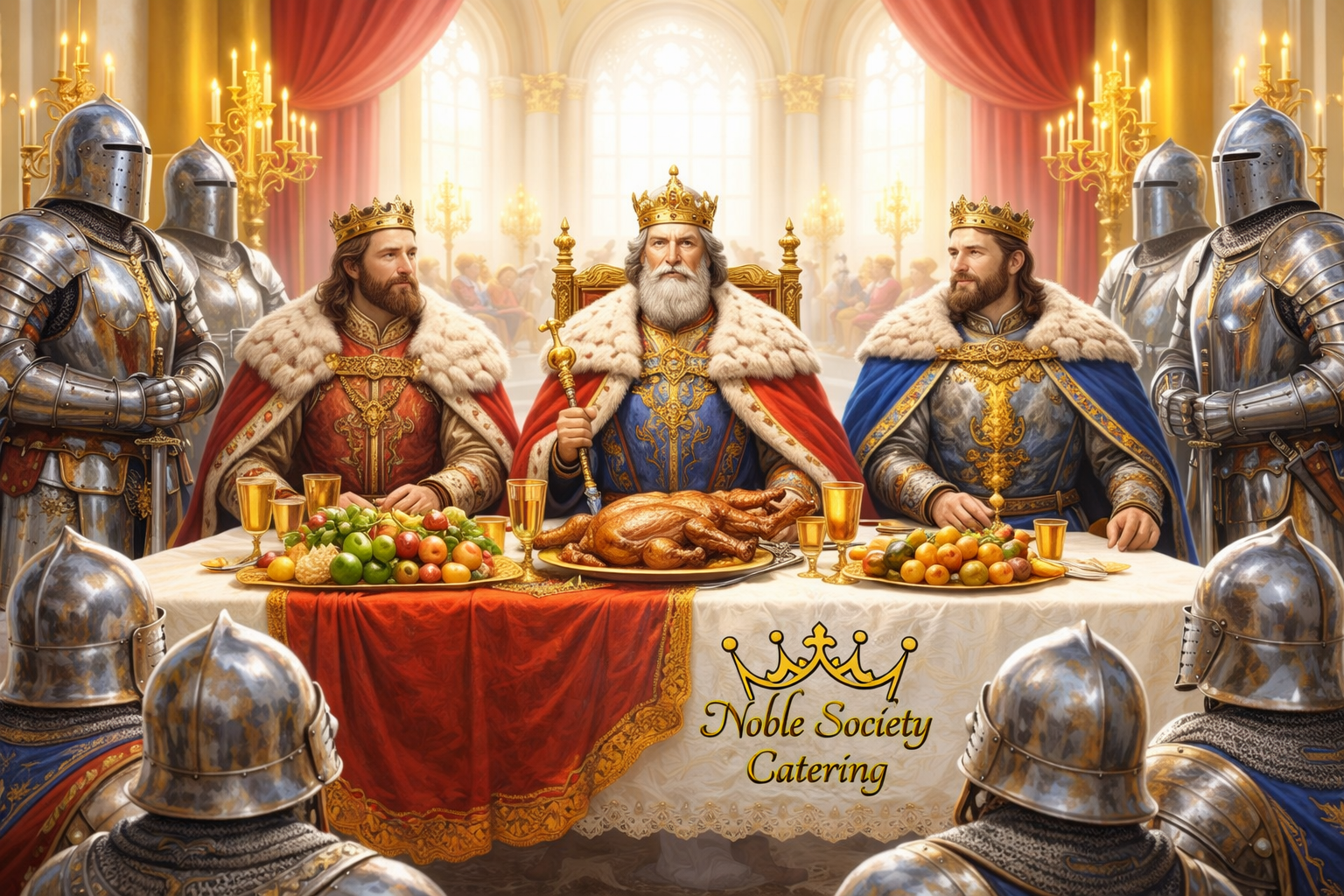 Kaiserliche Gesellschaft am tafeln - Noble Society Catering