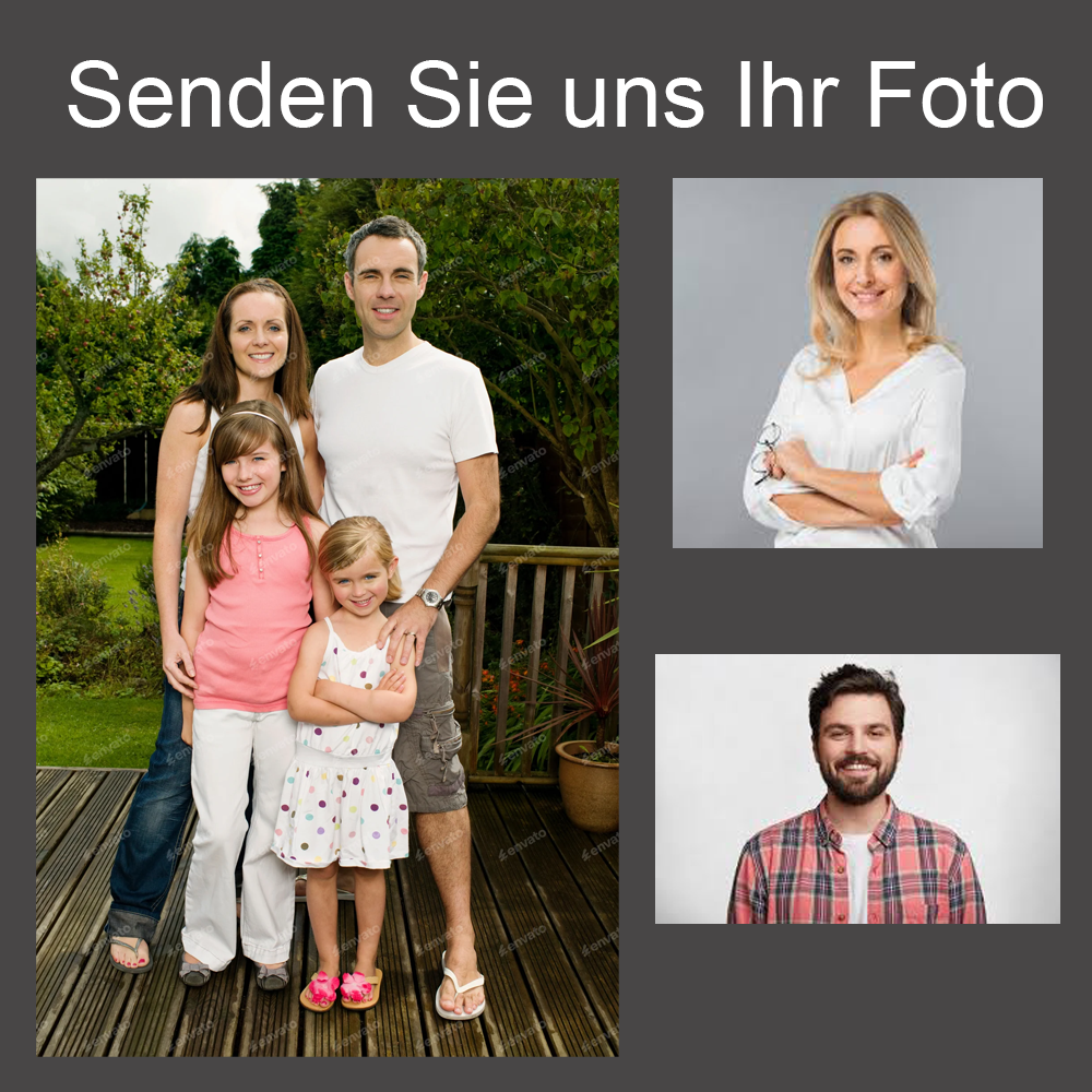 Historisches Porträt von Ihrem Foto (Leinwand auf Keilrahmen) – Bild 2